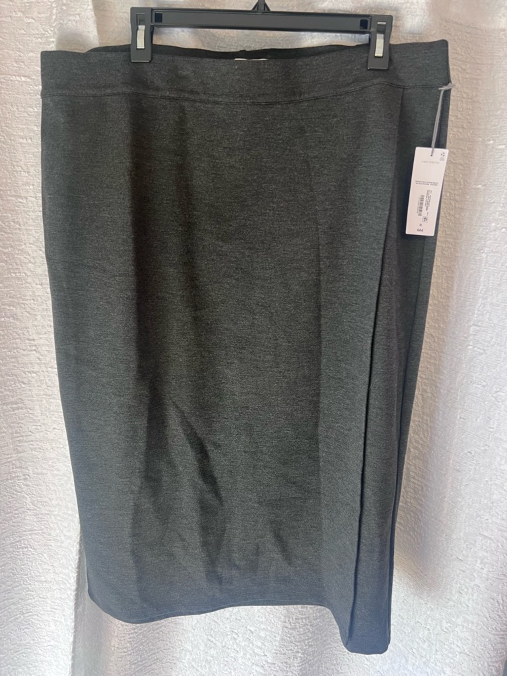Liz Claiborne Dark Charcoal Gray Pencil Skirt